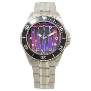 Art Deco 'Fractured' (B Face) by Kenneth Yoncich Watch
