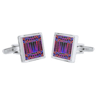 Art Deco 'Fractured' by Kenneth Yoncich Cufflinks