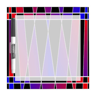 Art Deco 'Fractured' by Kenneth Yoncich Dry-Erase Board