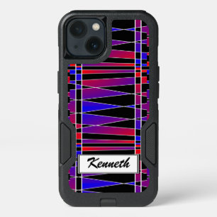 Art Deco 'Fractured' by Kenneth Yoncich iPhone 13 Case