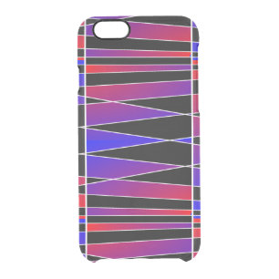 Art Deco 'Fractured' by Kenneth Yoncich Clear iPhone 6/6S Case