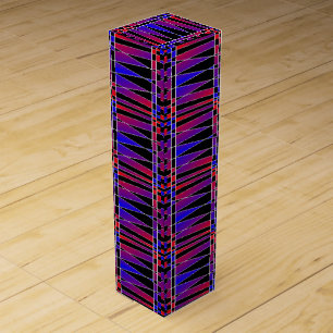 Art Deco 'Fractured' by Kenneth Yoncich Wine Box