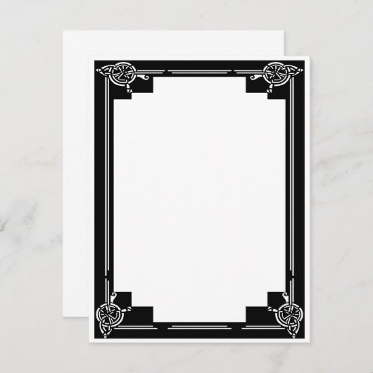Art Deco Frame (Front/Back)