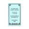 Art Deco Frame Business Card