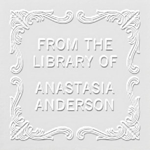 Art Deco Frame From Library Of Custom Embosser
