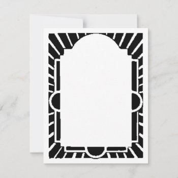 Art Deco Frame Marquee by figstreetstudio at Zazzle