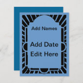 Art Deco Frame,Marquee (Front/Back)