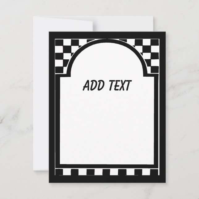 Art Deco frame, Squares (Front)