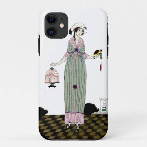 Art Deco French Fashion Plate iPhone 5 Case