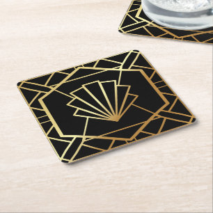 Art Deco Gatsby Inspired Coasters