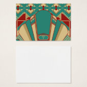 Art Deco Geometric Design (Front & Back)