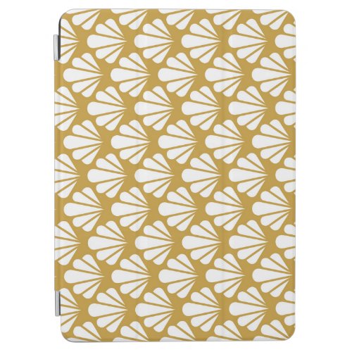 Art Deco geometric floral seamless pattern iPad Air Cover