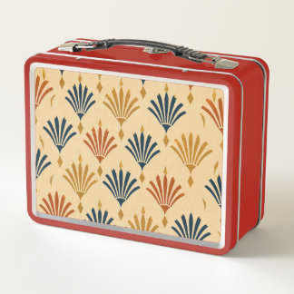 Art Deco Geometric Lunch Box