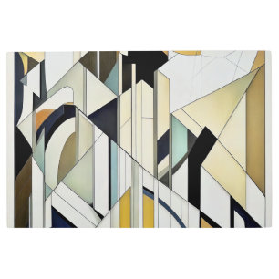 Art Deco Geometric Mosaic Acrylic