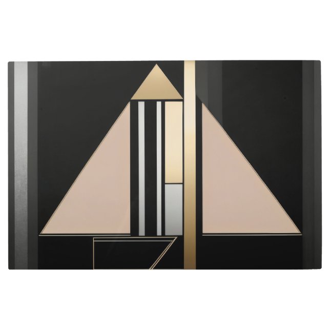 Art Deco Geometric Structure (Front)
