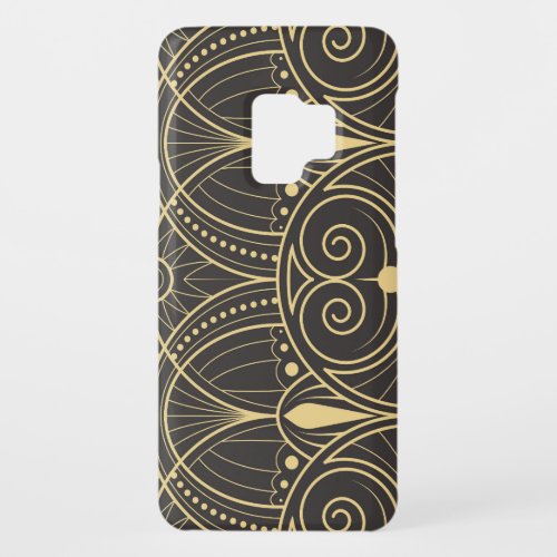 Art Deco Geometric Tiles Luxury Case_Mate Samsung Galaxy S9 Case