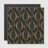 Art deco: geometric vintage pattern. (Front/Back)