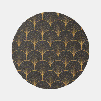 Art Deco, Geometric Vintage Pattern. Rug