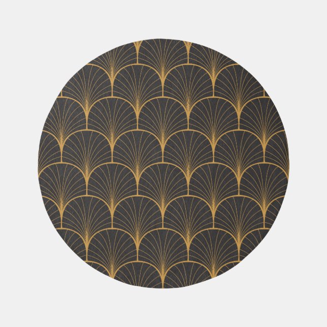 Art Deco, Geometric Vintage Pattern. Rug (Front)