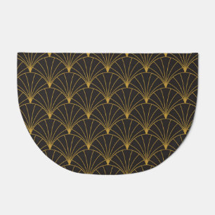 Art Deco geometric, vintage seamless pattern. Doormat