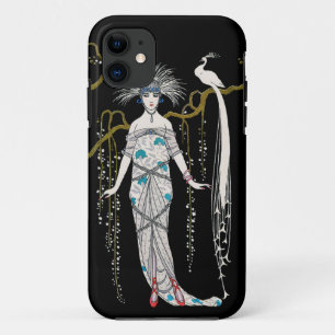 Art Deco George Barbier Peacock iPhone 5 Case