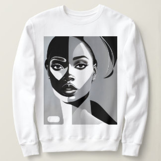 Art Deco Girl Sweatshirt