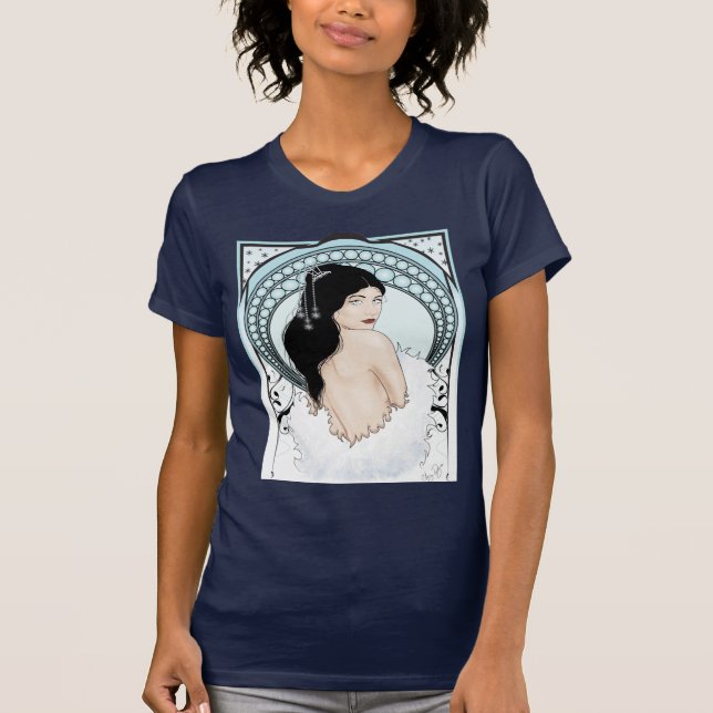 Art Deco girl T-Shirt (Front)