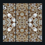 Art Deco Glamorous Vintage Fashion Beige Gold<br><div class="desc">Art Deco Glamorous Vintage Fashion Beige Gold home decorations,  The rhinestone design details are simulated in the artwork. 
No actual rhinestones will be used in the making of this product.</div>