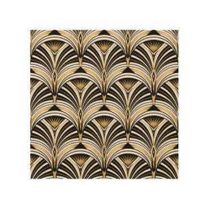 Art Deco Gold Black Elegance: Roaring Twenties