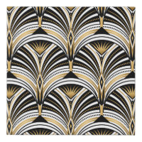 Art Deco Gold Black Elegance: Roaring Twenties