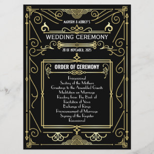 wedding entourage program wedding entourage program