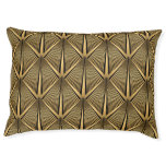 Art Deco Gold: Luxury Pattern. Pet Bed