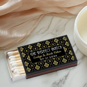 Art Deco Gold Perfect Match Wedding