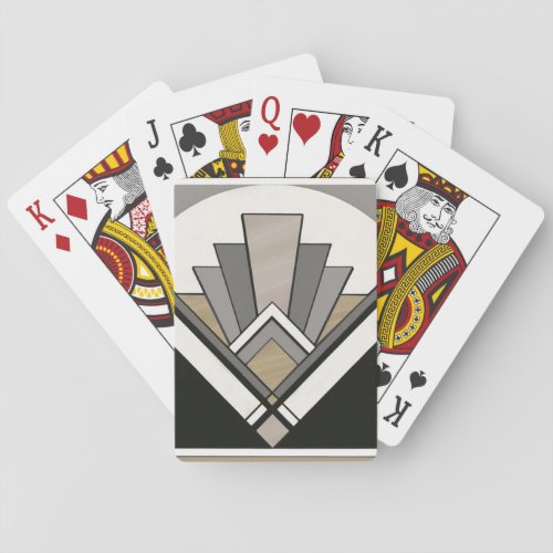 Art Deco Great Gatsby Design Playing Cards