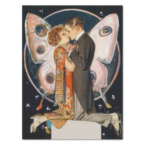Art Deco Great Gatsby Flapper Art Artwork Tissue Paper