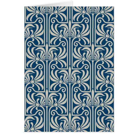 Art Deco Greetings Card (Front)