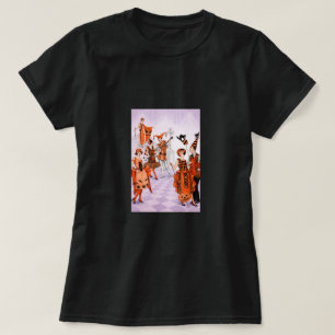Art Deco Halloween Illustration – Vintage 1920s  T-Shirt