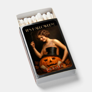 Art Deco Halloween Matchboxes
