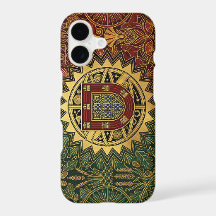 Art Deco Heritage Flag Portugal iPhone Case