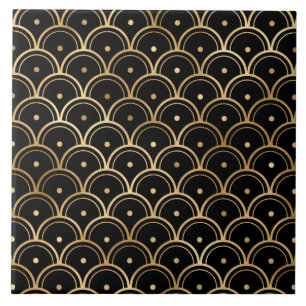 art deco home decor ceramic tile