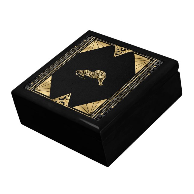 Art Deco I (black/gold) Gift Box (Side)
