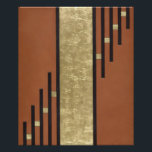 Art Deco In Gold And Tan Photo Print<br><div class="desc">vintage retro geometrical pattern in golds and tans.</div>