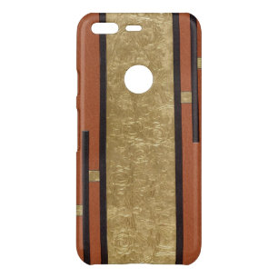 Art Deco In Gold And Tan Uncommon Google Pixel Case