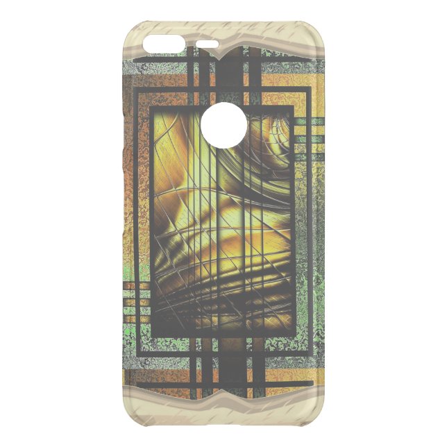 Art Deco In Green And Gold Uncommon Google Pixel XL Case (Back)