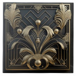 Art Deco Inspired Ceramic Tiles<br><div class="desc">Infuse your living space with the glamour of the Art Deco era through this stunning ceramic tile. Featuring intricate patterns and luxurious metallic accents,  these tiles embody the elegance and sophistication of the 1920s and 1930s,  adding a touch of opulence to any room.</div>