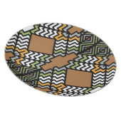 Art Deco Inspired Plate (Right Side)