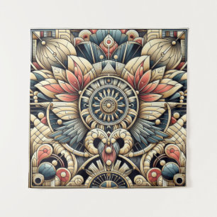 Art Deco Intricate Design Tapestry