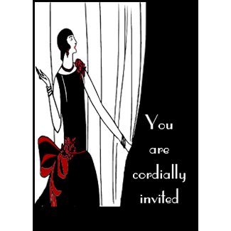 Art Deco Invitation invitation