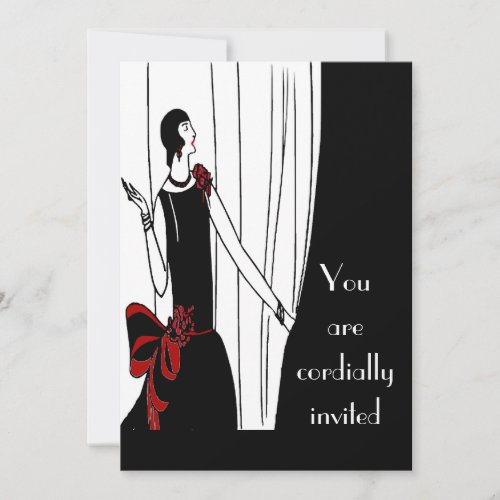 Art Deco Invitation