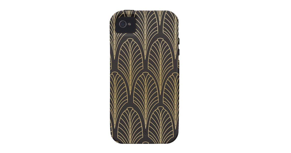 Art Deco iPhone 4 Case Zazzle